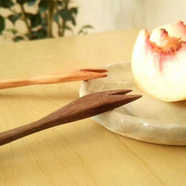 フルーツフォーク作り