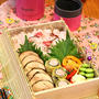 紅茶鶏と桜ごはんの春弁当☆茹でて漬けるだけ～！！