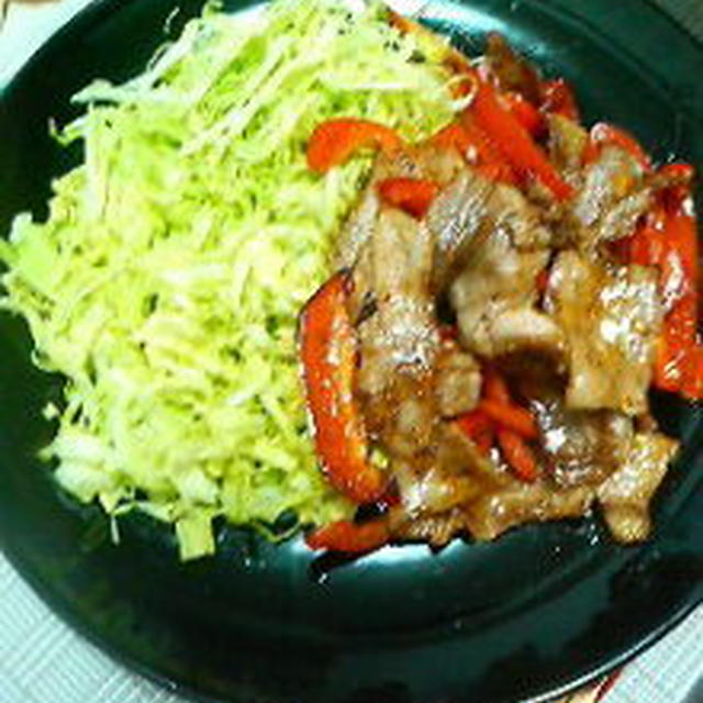 豚バラのマヨぽん炒め＜レシピ＞