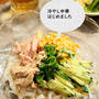 カロリーオフで思いっきり食べられる冷やし中華！本日の晩ごはん