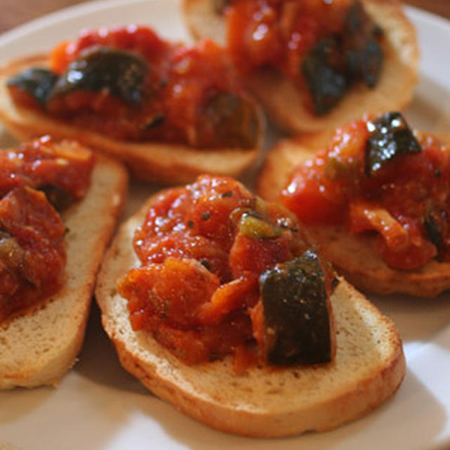 Crostini con Caponata