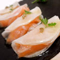 Salmon Turnip Finger Food サーモンと蕪の花びら餅風 Hors-d’œuvre