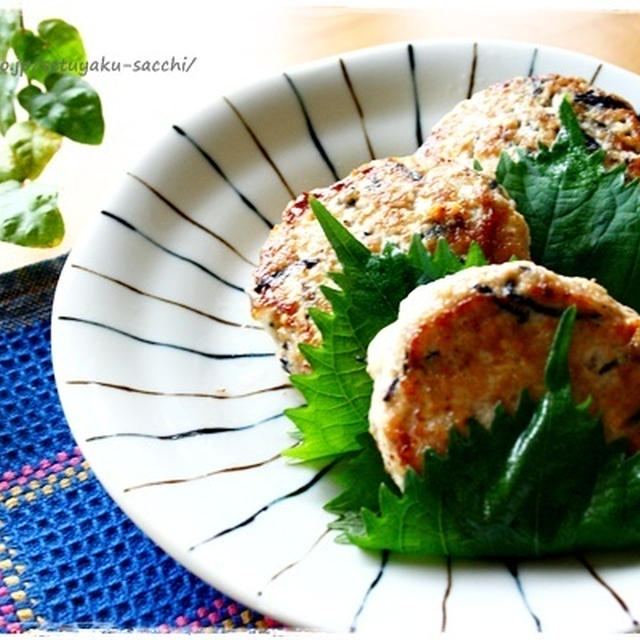 リベンジ！お弁当のおかずに♪ひじき入り豆腐とチーズのハンバーグ(´∀｀*)