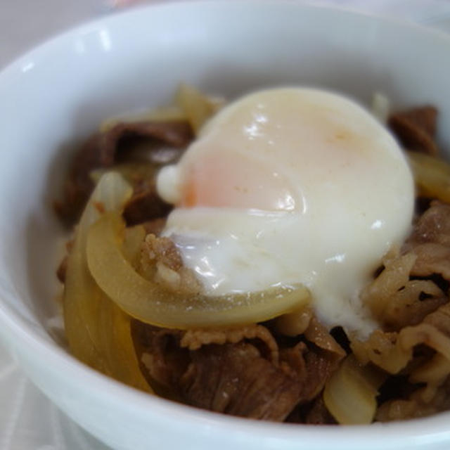 牛丼／紫蘇ハムカツサンド