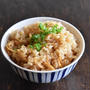 旨味たっぷり！さきいかと人参の炊き込みご飯
