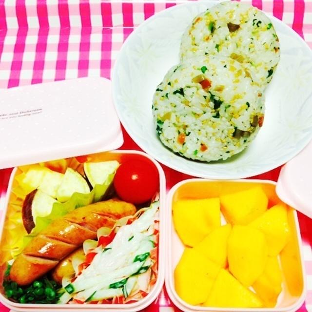 女子中学生のお弁当