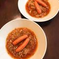 朝ごはんに。温かくて簡単美味しいが嬉しい「レンズ豆とウインナーのボルシチ風スープ」。