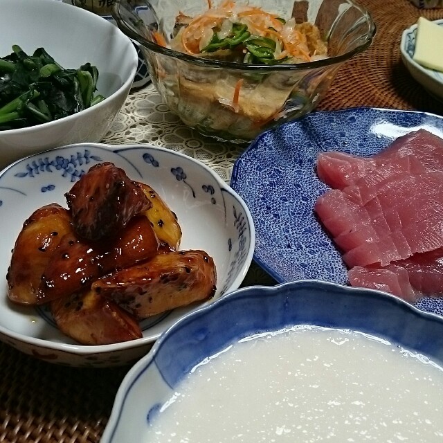 マグロのやまかけ