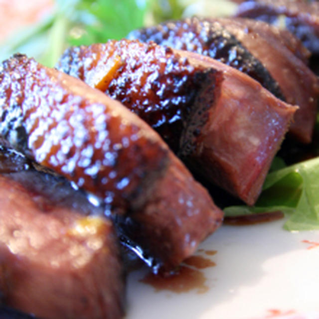 Duck Breast Teriyaki で、なんちゃって和食や風。