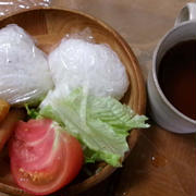 今日のお届け物+お昼ご飯+はがき情報（阪急オアシス等）
