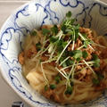 釜玉そぼろうどんのブランチ by フランジパニさん