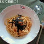 本日のランチ☆たらこパスタ♪