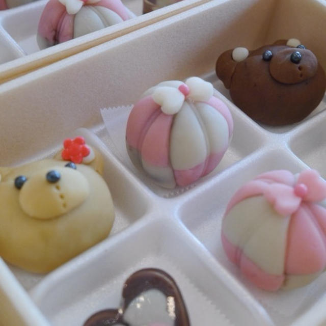 Joie richeさんで可愛い和菓子を学んできました～♪