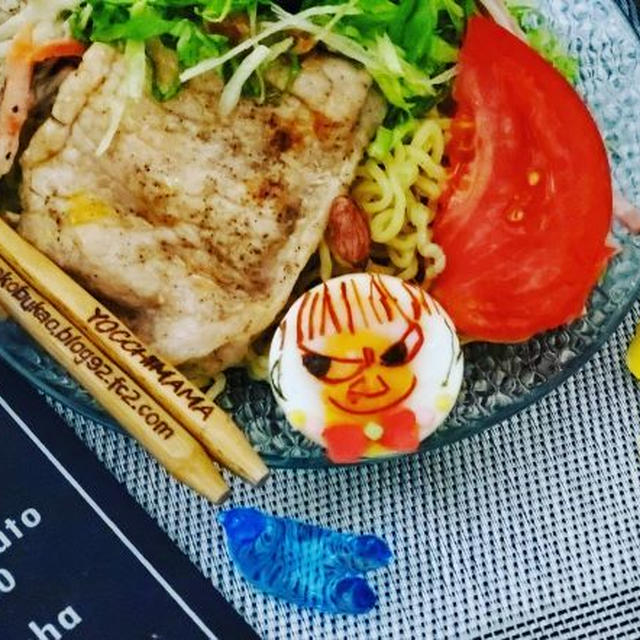 簡単サラダ麺♪母の日に♪ミイ仕立て♪
