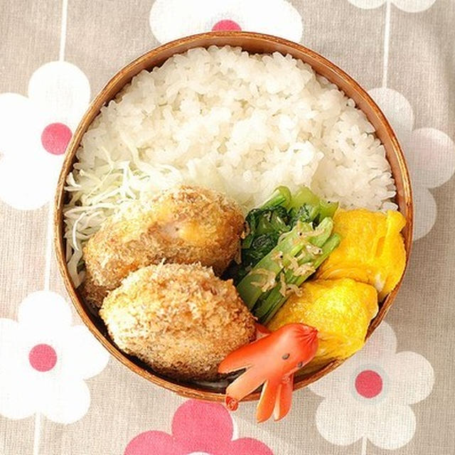 ◆お豆腐メンチカツ弁当