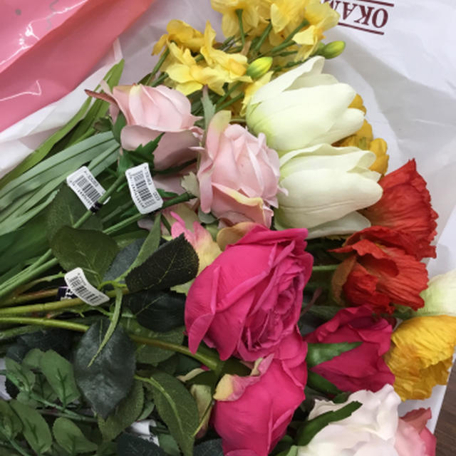生花も造花も