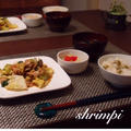 春♡キャベツと豚肉の味噌炒めと豆ご飯 by シュリンピさん