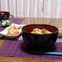 タコと舞茸入り天丼