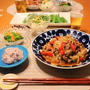 ストウブで『回鍋肉』の献立。