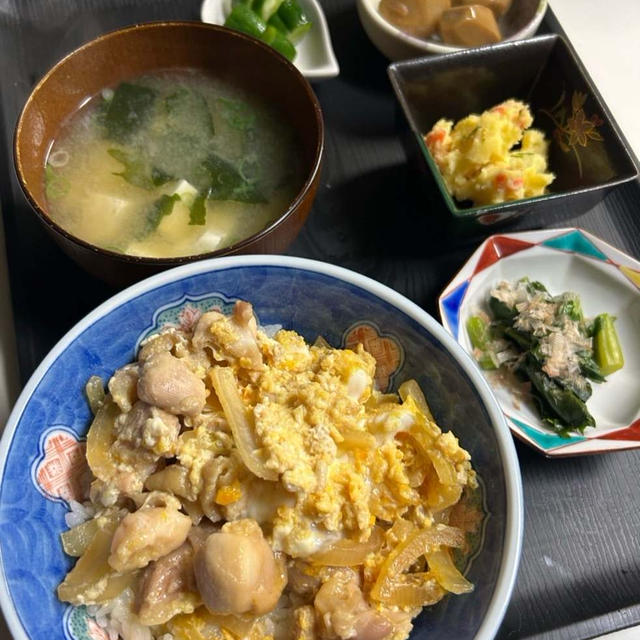 9.26 ☆夜は親子丼です❣️