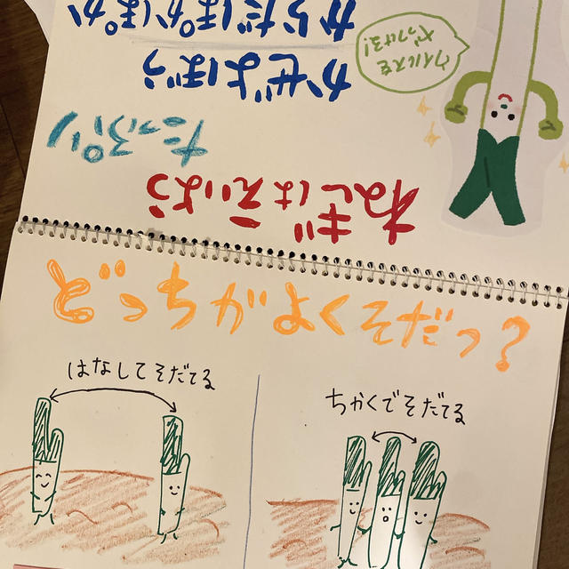 ドキドキ。料理教室の前日。