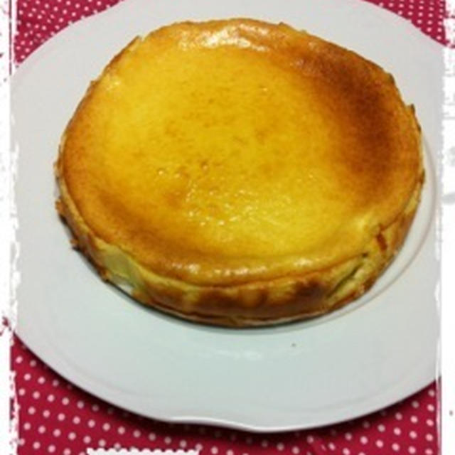 ベイクドチーズケーキと息子からのプレゼント