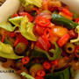 イタリアの野菜煮込み料理　チャンボッタ・カラブリア風（Ciambotta calabrese)