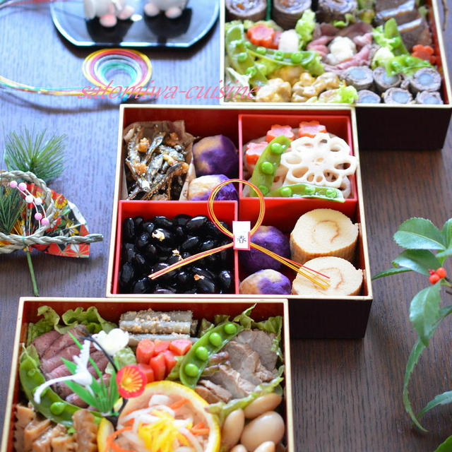 今年も１年ありがとうございました✿　２０１７年のおせち完成～☆