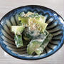【キュウリの味噌マヨ和え】朝ごはんにもお勧め。