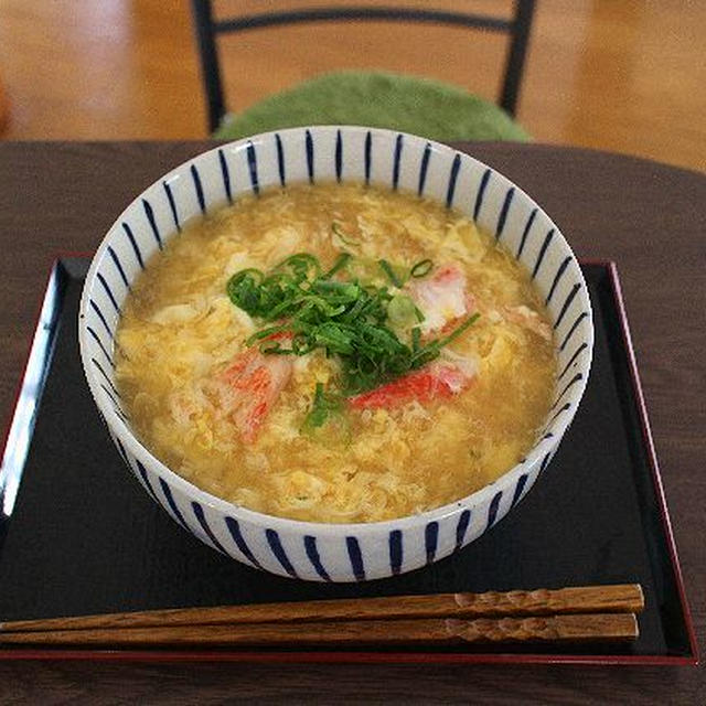 かにかまあんかけうどん＆みかんの木