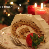 クリスマスケーキ☆大人のブッシュドノエル