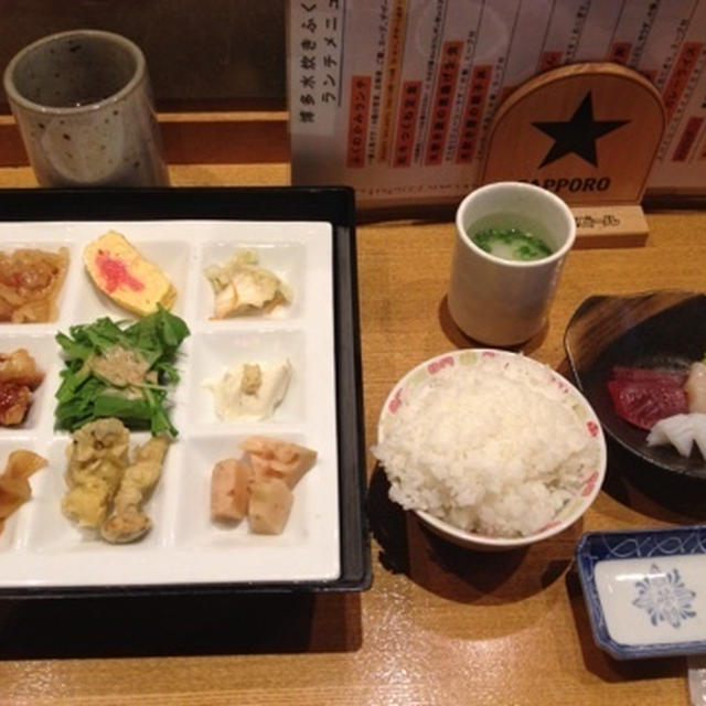 【五反田】ふくのかみ 九州料理　博多水炊き　鯛めし　水曜日は500円ワンコインランチ