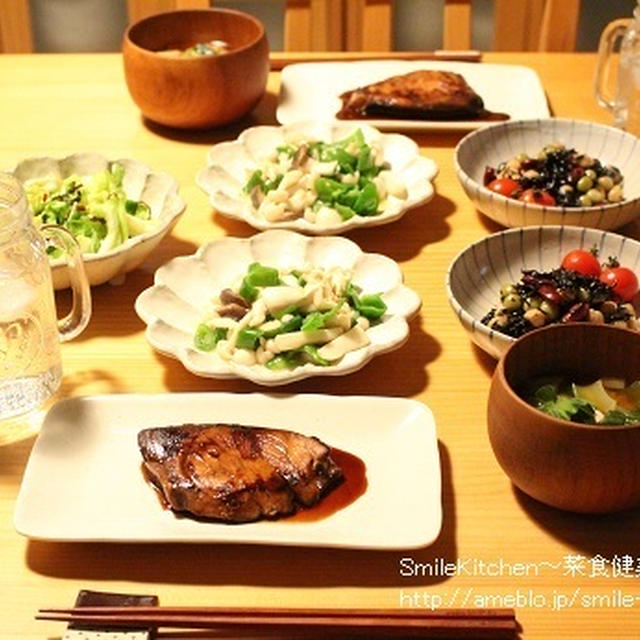 昨日のばんごはん【ブリ照り】＆撮影の悲劇（T－T）