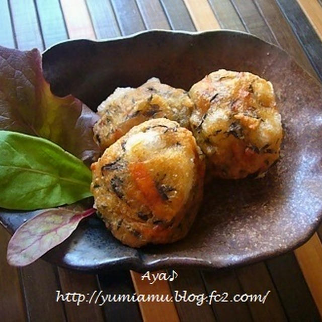 chikageさんの♪餅ひじきがんも