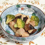 鶏肉と椎茸とブロッコリーの味噌炒め　調理時間5～15分