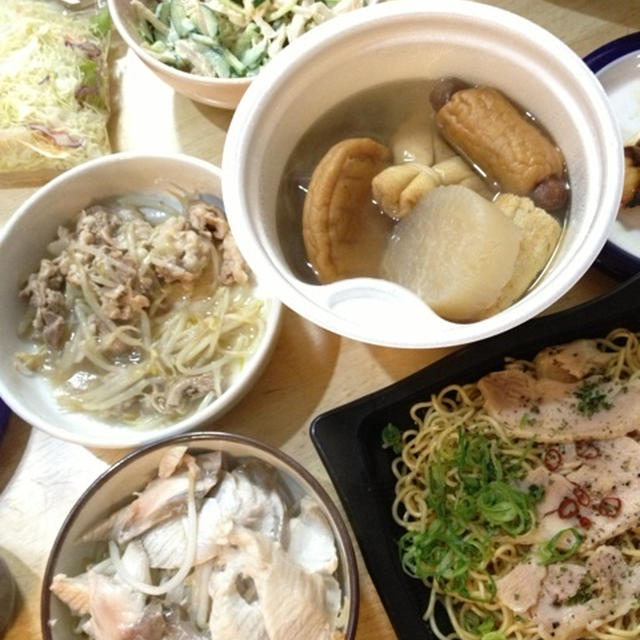 LAWSONの塩焼きそば