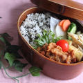 鶏の唐揚げ(ﾁｷﾁｷﾎﾞｰﾝ味)弁当♪2016.4.7