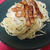 ベーコンときのこのクリームパスタ・ワンパンで作れる手軽さが嬉しい！