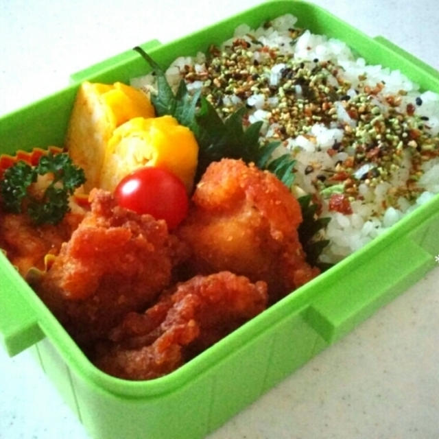 ＊息子のお弁当♦誕生日おめでとう