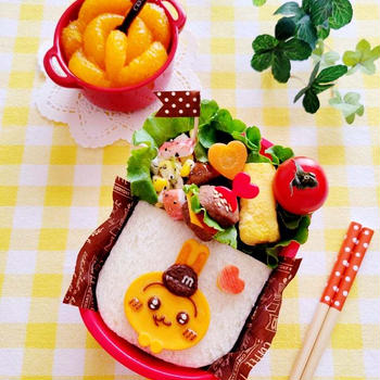 マッククルーになった！ちいかわのうさぎキャラ弁♪︎