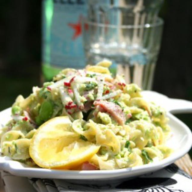 Edamame Pasta Salad枝豆パスタサラダ