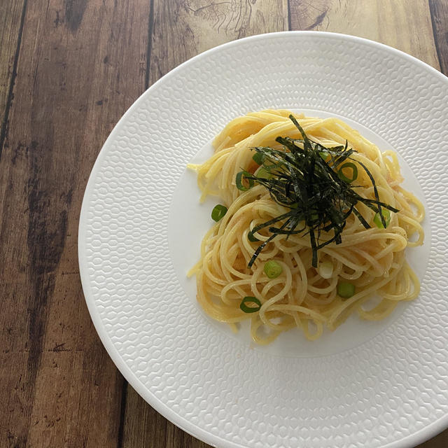 明太子の冷製パスタ