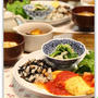 ぶり大根&菜の花あえ　冬から春の食卓へ♪
