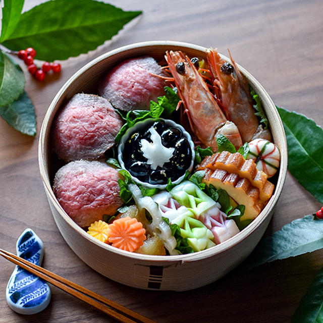 1/4 2019年初弁当♪