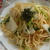 マ・マー 早ゆでパスタで　【カブとたらこのパスタ】