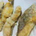 タラバジルソースを揚げ焼きにして～おろしキノコたれ＜ｋｉｔｃｈｅｎ　laboratory＞