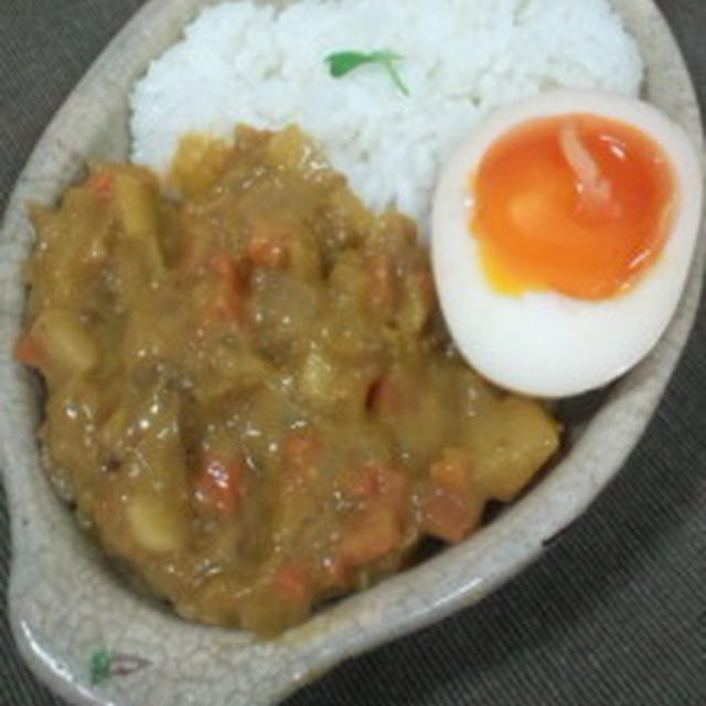 ミネストローネリメイク☆豆乳カレー と ヒトデ