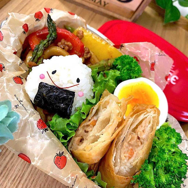 アイラップで焼きうどん弁当