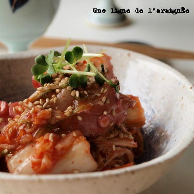 ちょっと韓流*タコキムチ、と、ウマウマレポ＆無駄話。