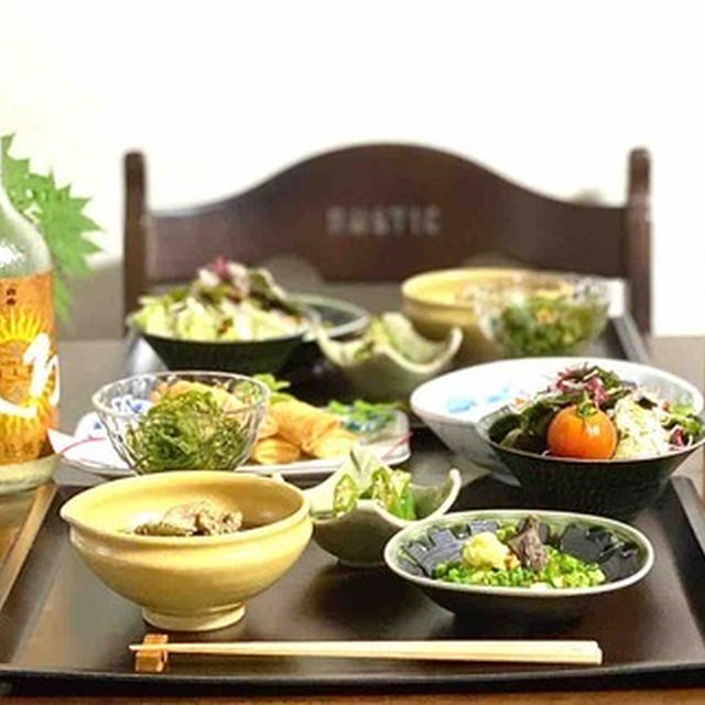 お野菜ばかりの夕食
